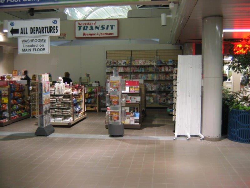 temporary access control airports